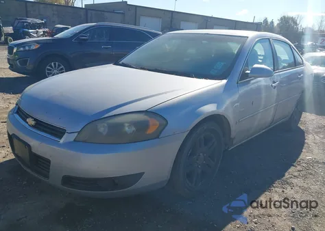 2006 Chevrolet Impala Ltz из США, поврежденный, VIN 2G1WU581069335856